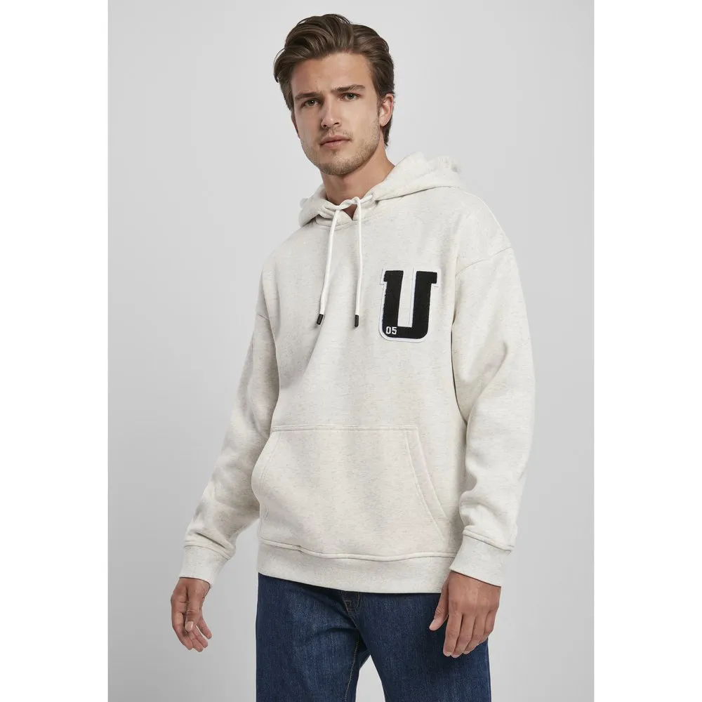 

Толстовка Urban Classics Oversized Frottee Patch, серый