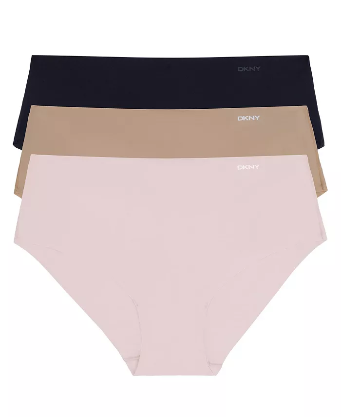 

Женские трусы-хипстер Litewear Cut Anywear, 3 шт DKNY, мультиколор