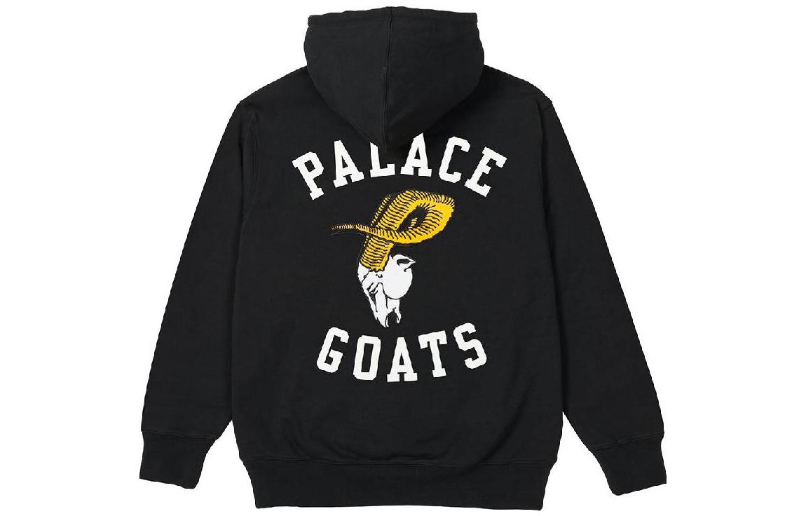 

Толстовка с капюшоном Goats PALACE, черная