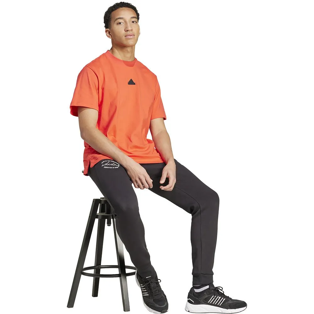 Футболка adidas Brand Love, оранжевый — фото 4