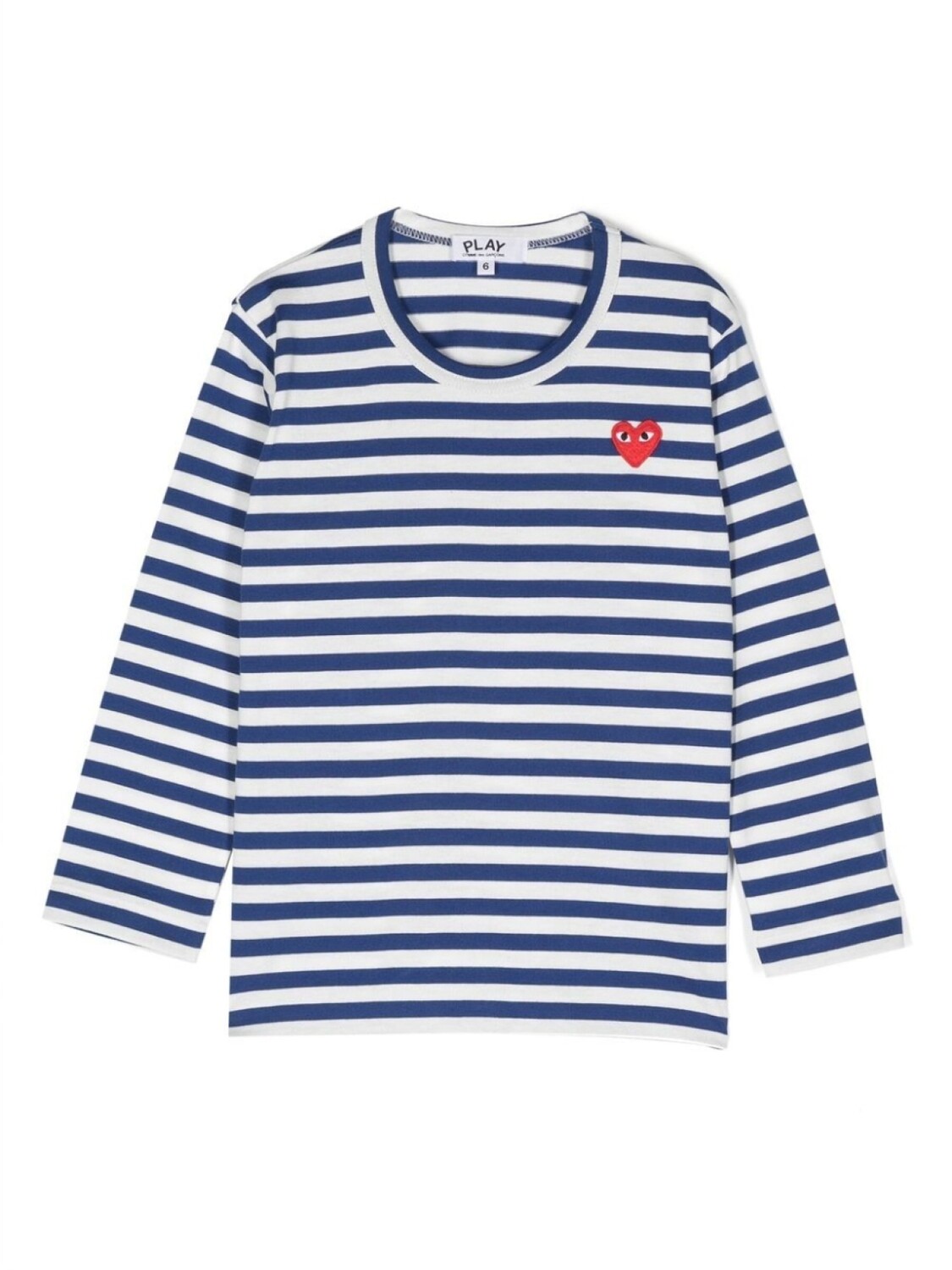 

Comme des Garçons футболка в полоску, синий