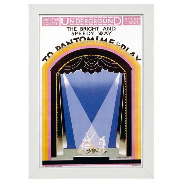 

Рамка для фотографий LegendArte Poster 1925 Pantomime, белый