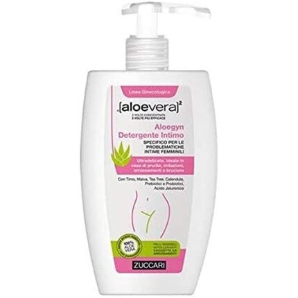 

ZUCCARI Aloegyn Очищающее средство для интимной гигиены, флакон 250 мл