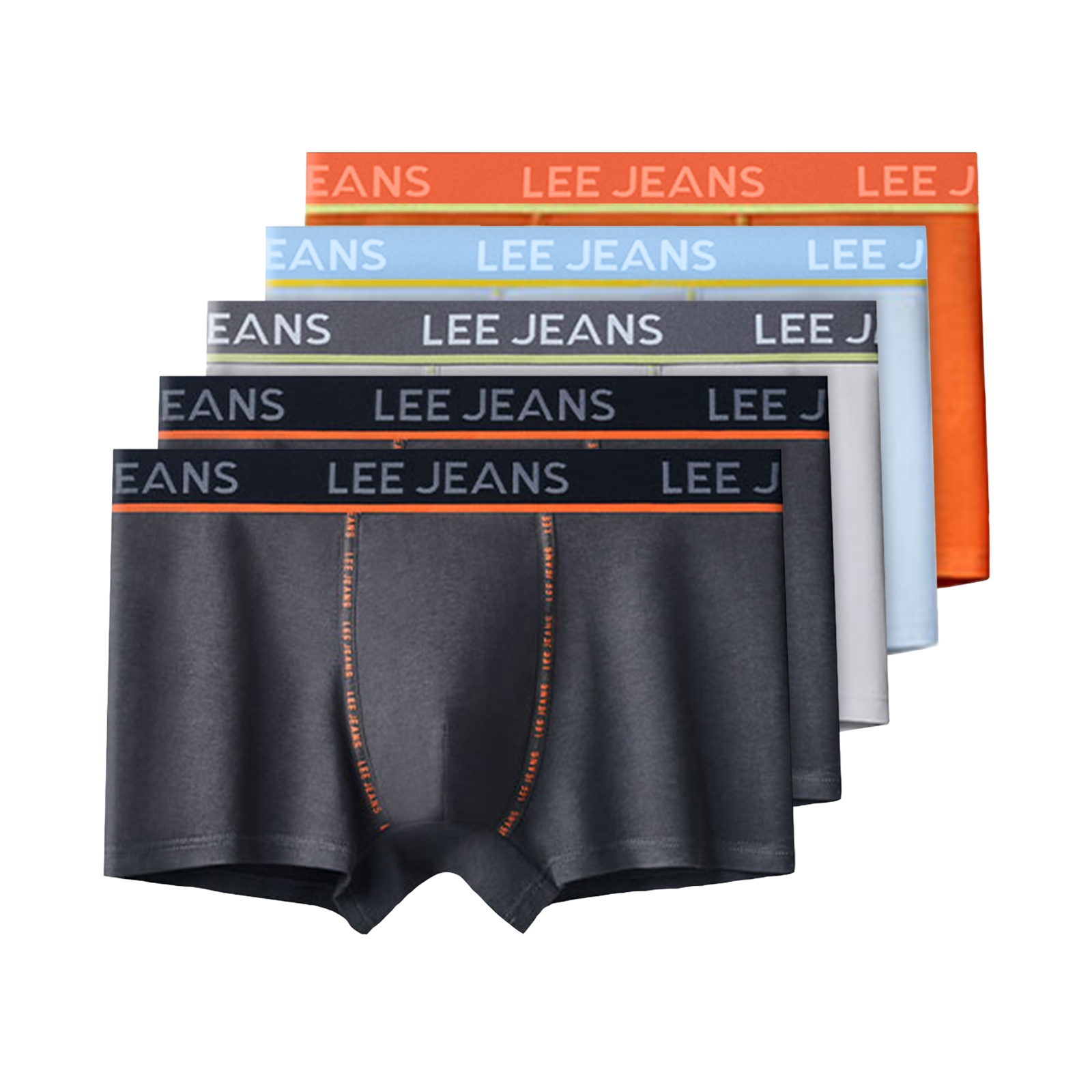 

Трусы Hui Guang II Generation мужские 5 штук Lee, светло-голубой