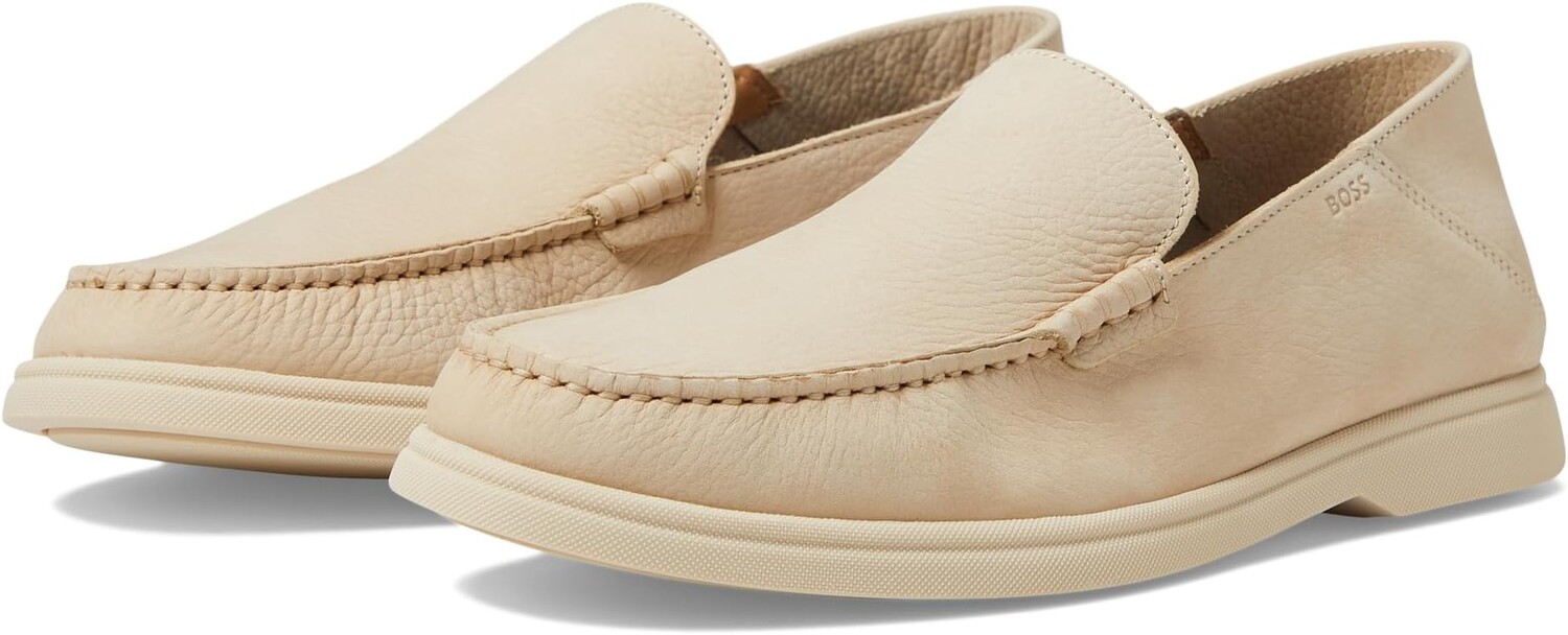 

Лоферы Sienne Moccasin BOSS, цвет Open White