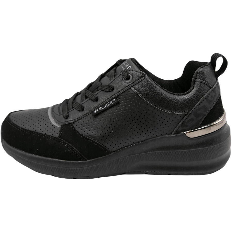 Кроссовки Skechers Billion-Subtle Spots, чёрные, женские