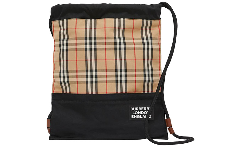 

Burberry Хлопковый рюкзак мужской коричневый
