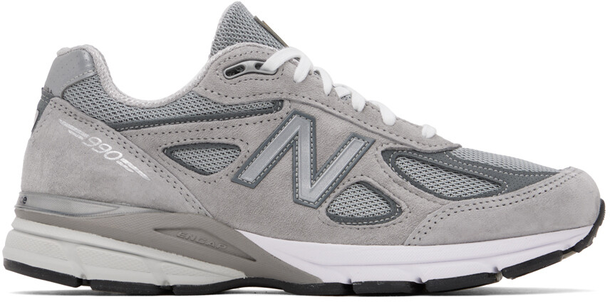 

Серые кроссовки Made in USA 990v4 Core New Balance, Серый, Серые кроссовки Made in USA 990v4 Core New Balance