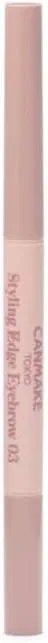 Карандаш для бровей Rosy Brown Canmake Styling Edge Eyebrow 03 с кисточкой — фото 2