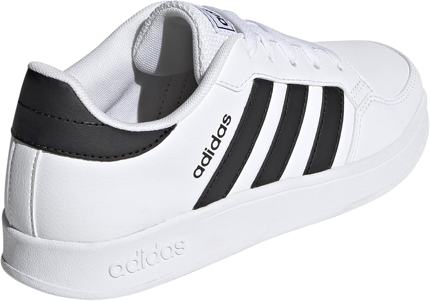 Теннисные кроссовки Adidas для детей и подростков, белый/черный — фото 3