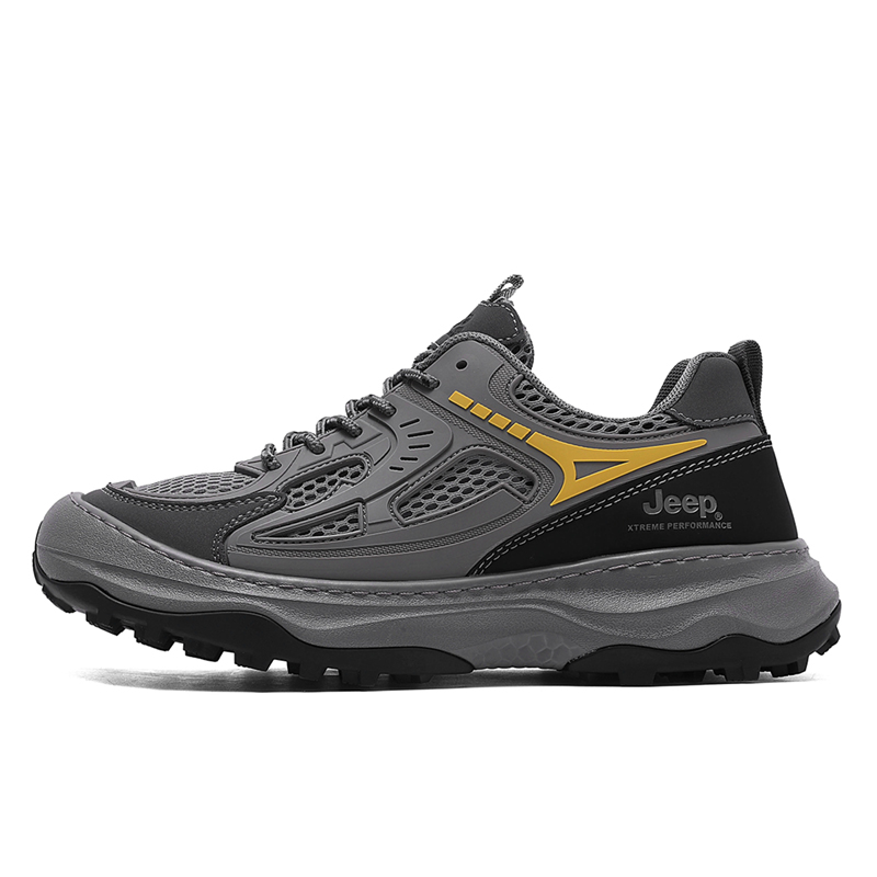 

Jeep Низкие треккинговые кроссовки мужские серые, цвет Gray