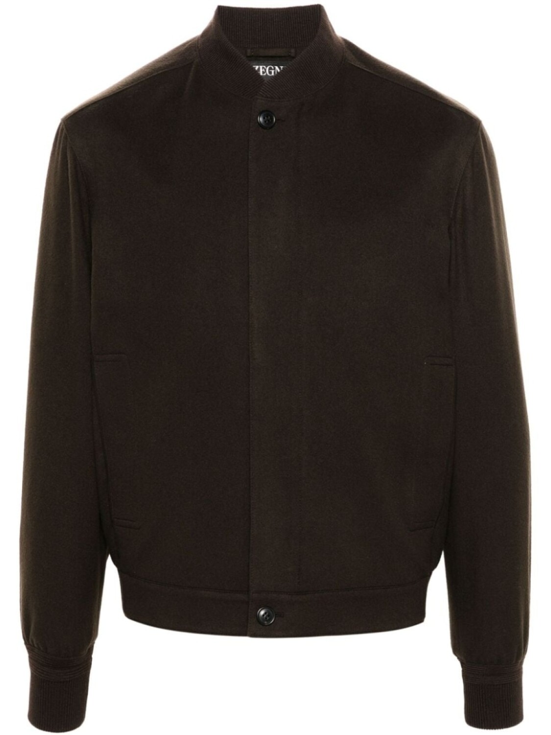 

Zegna кашемировый бомбер Elements Oasi, коричневый