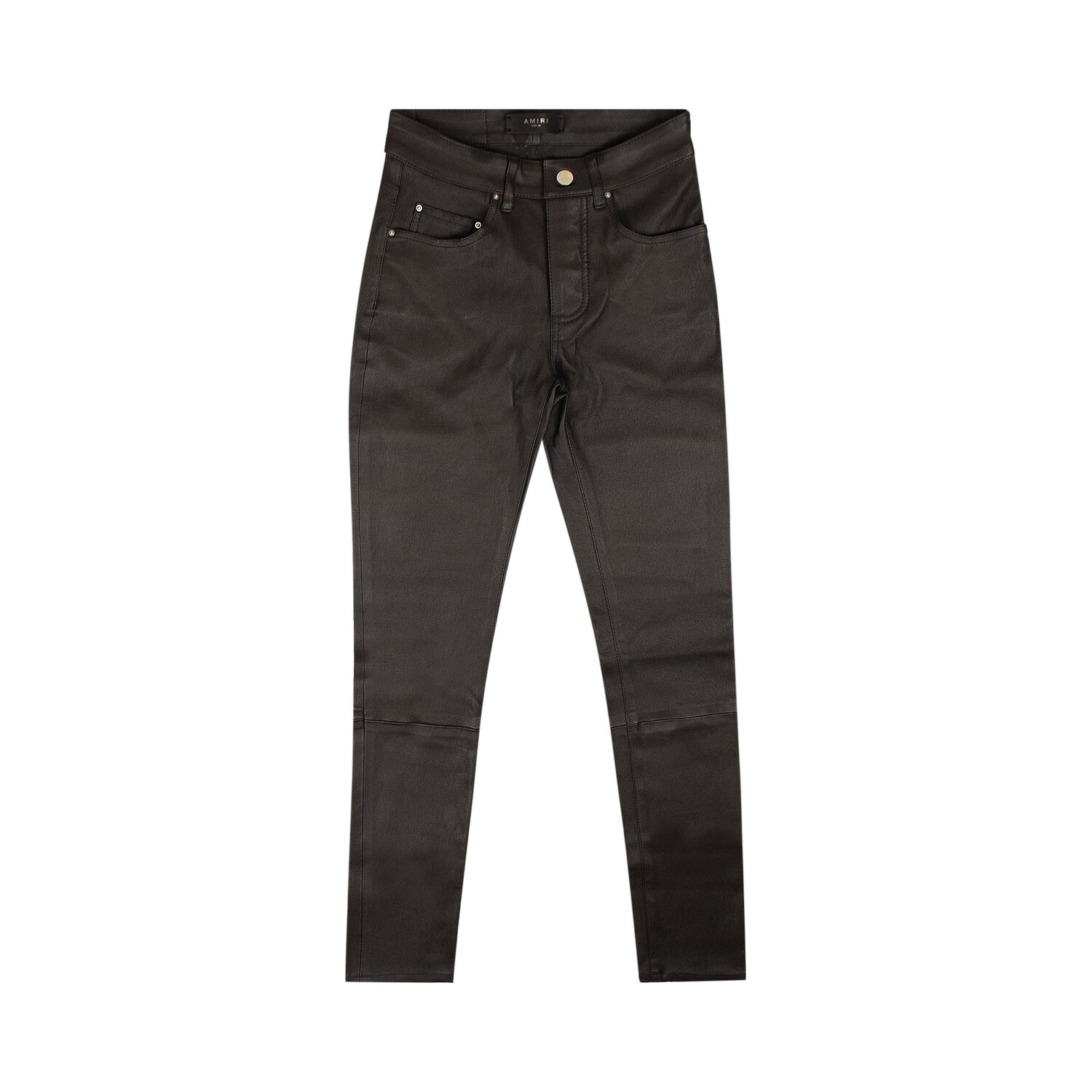 

Брюки из эластичной кожи Amiri наппа, цвет Черный