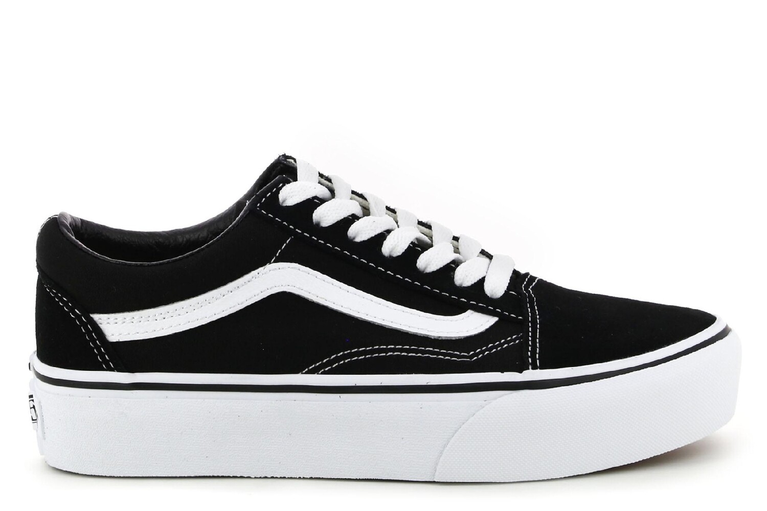 Кроссовки ua old skool на платформе Vans, черный