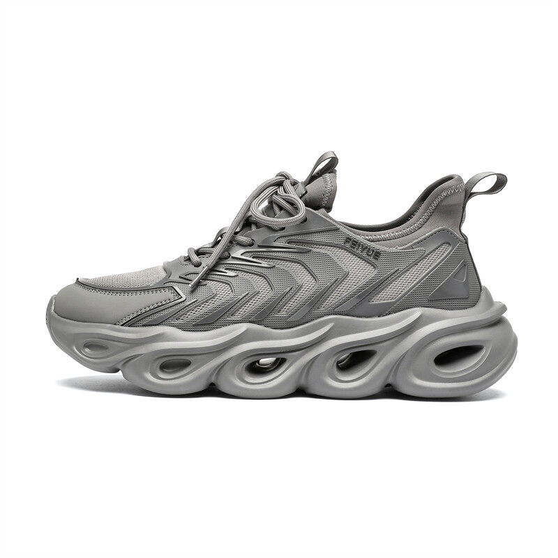 

Кроссовки мужские низкие серый Feiyue