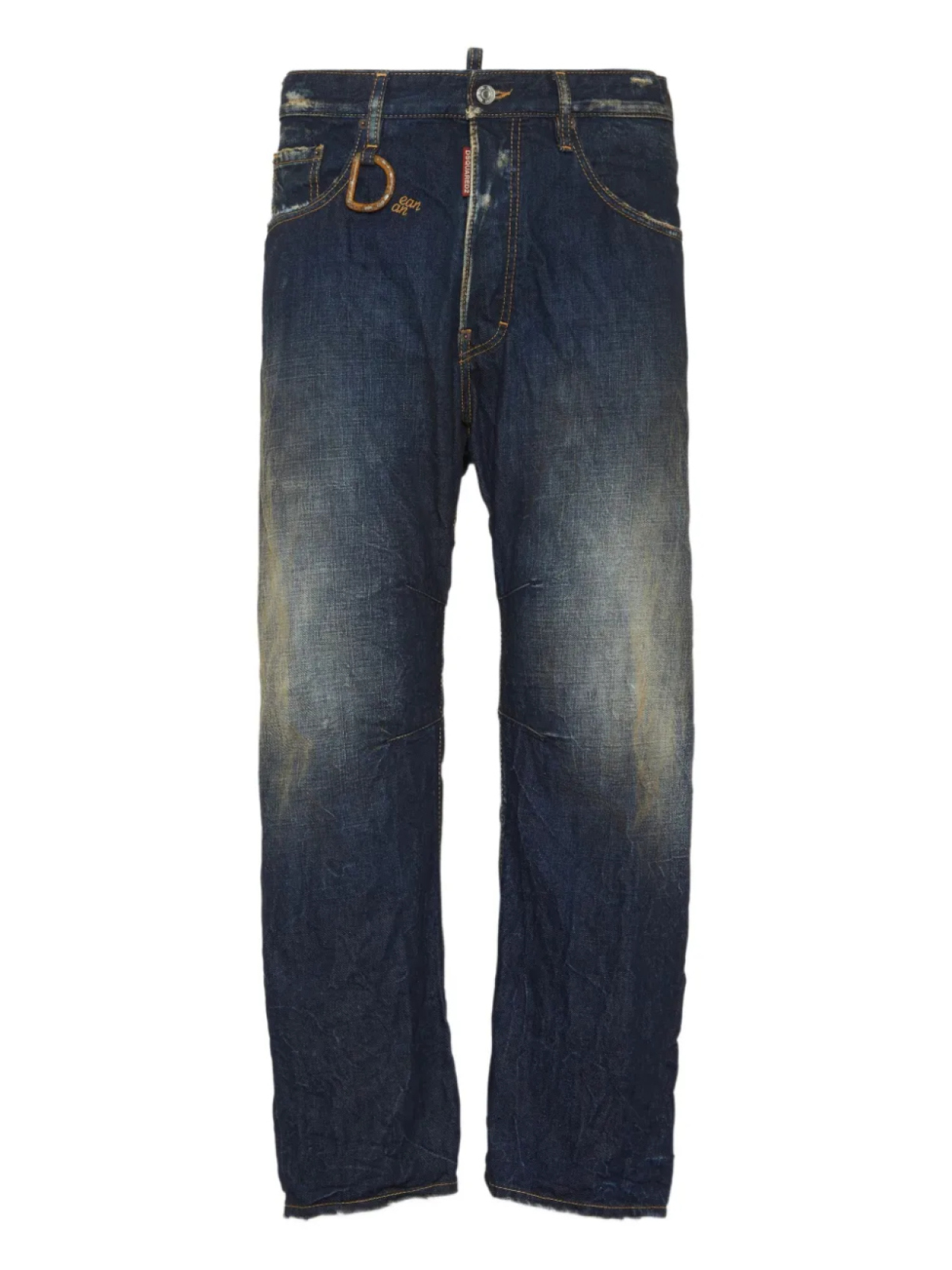

DSQUARED2 прямые джинсы, синий