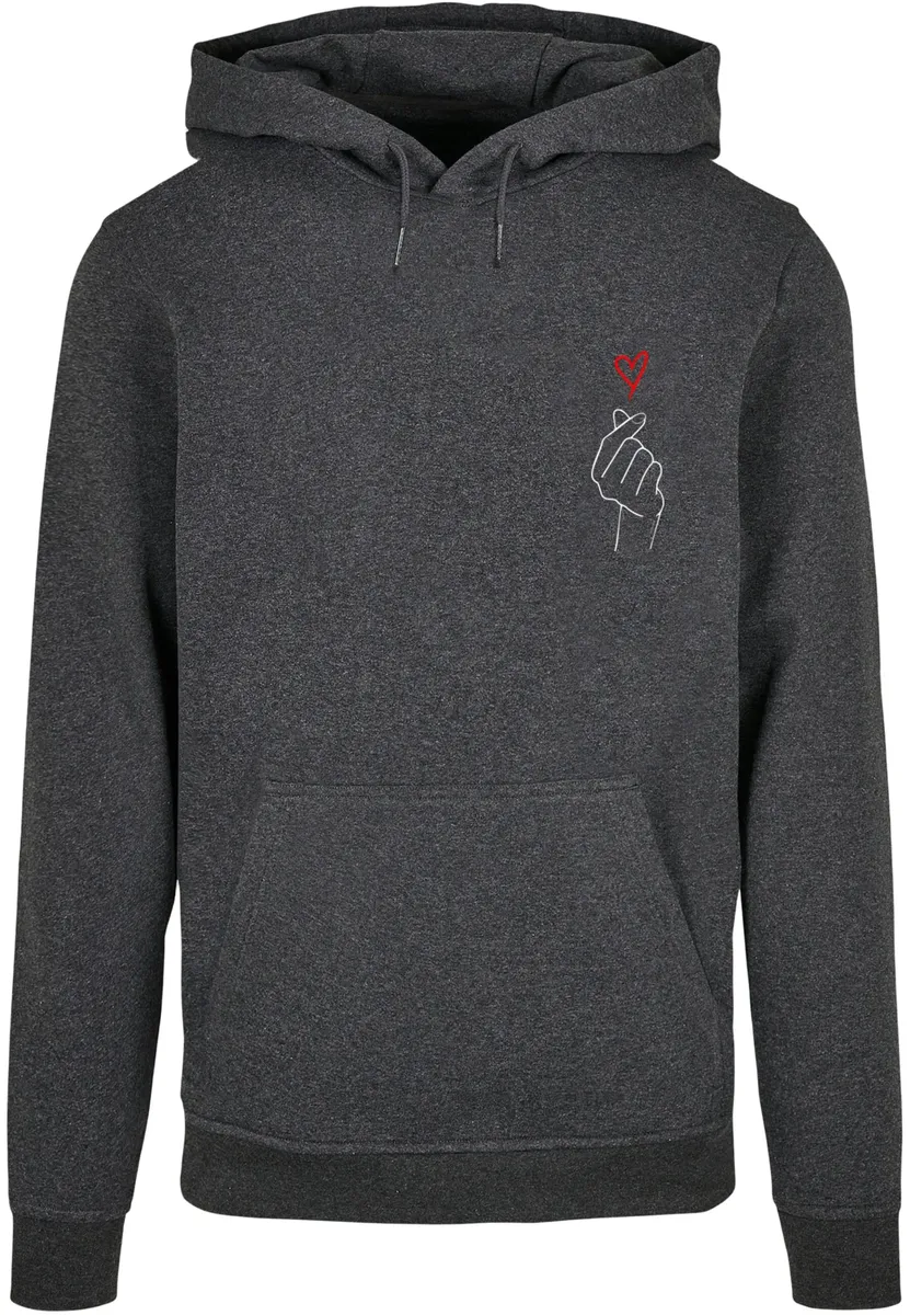 

Толстовка с капюшоном Merchcode " Merchcode Men's K Heart Basic Hoody", цвет Charcoal
