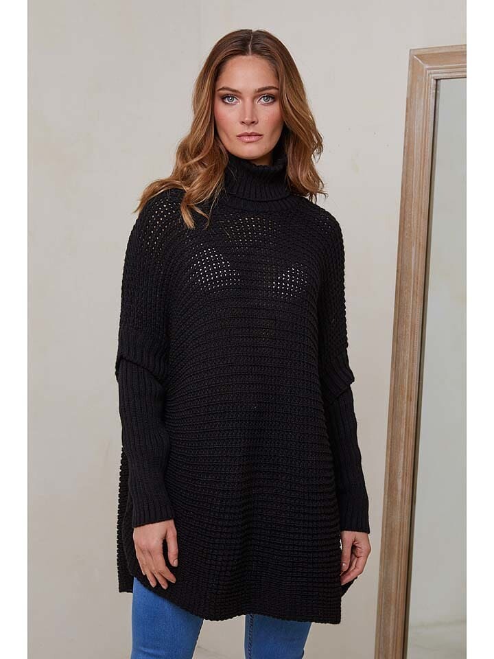 

Пуловер Joséfine Rollkragenpullover Ness, черный