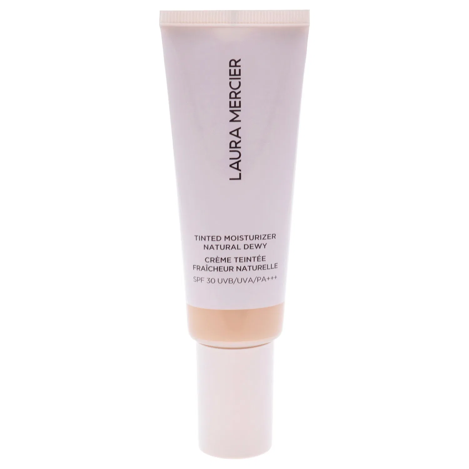 Тонирующий увлажняющий крем Natural Dewy SPF 30 - 1W Blonde от Laura Mercier для женщин - 1,5 унции (42 г), коричневый — фото 2