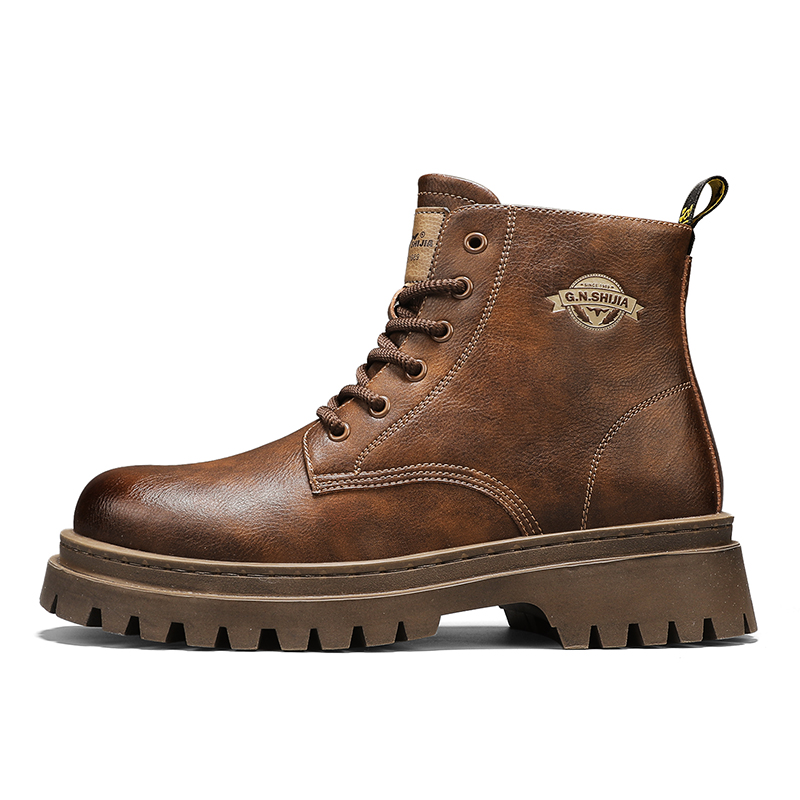 

Ботинки Martin 12 см, 5 см, мужские G.N.SHIJIA, Brown