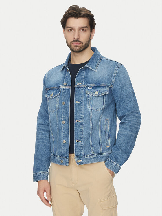 

Джинсовая куртка обычного кроя Ryan DM0DM21860 Tommy Jeans, синий
