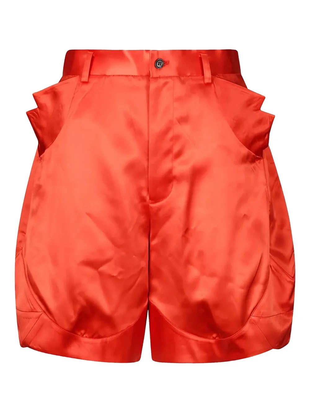 

Атласные шорты Noir Kei Ninomiya, красный