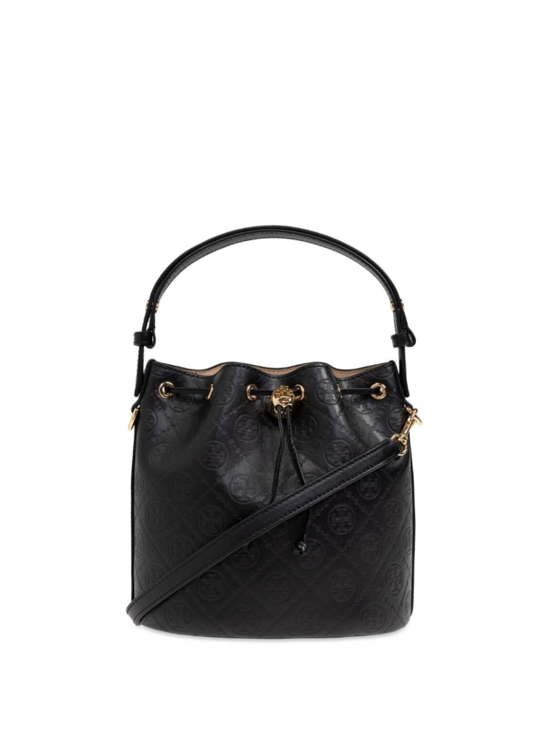 

Tory Burch сумка-ведро с логотипом, черный