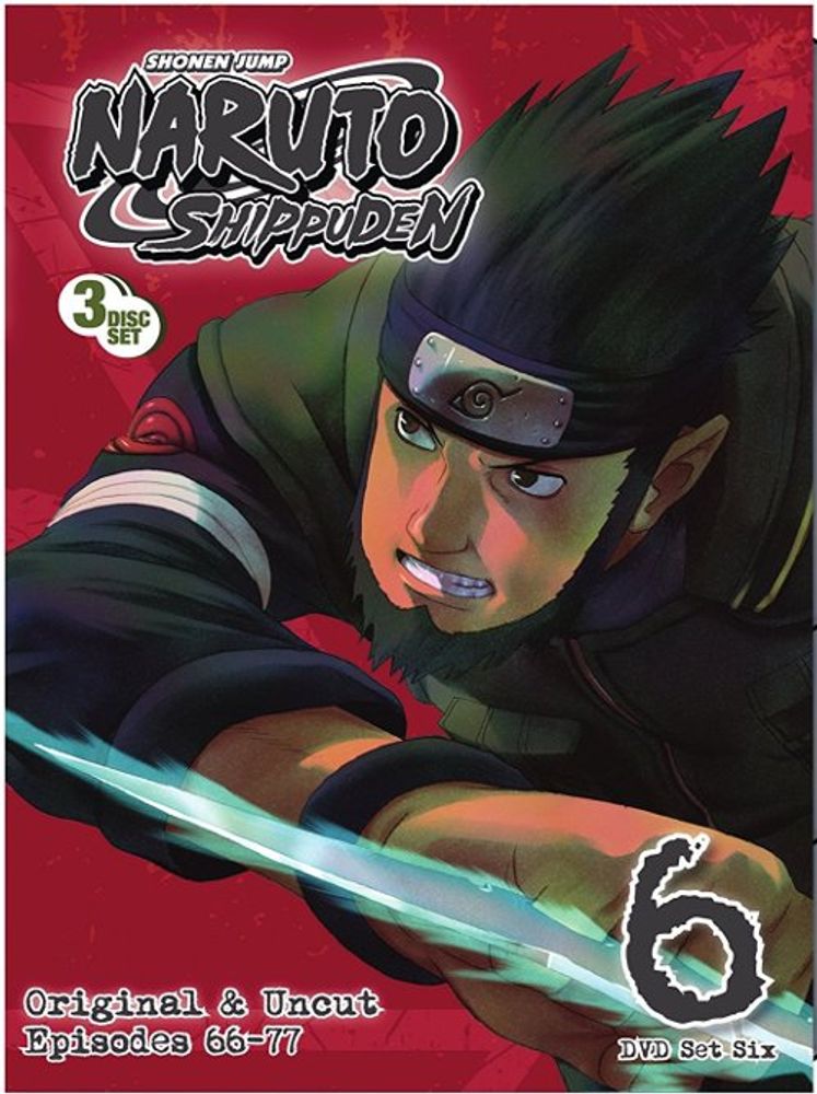 

Диск DVD Naruto Shippuden Box Set 6 (3pc) / (ws Unct Box)