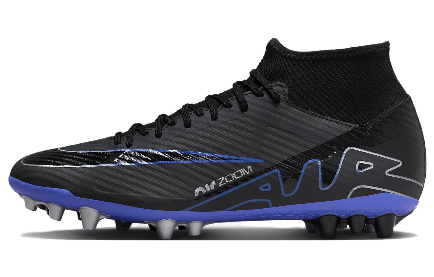 

Nike Mercurial Superfly 9 Футбольные бутсы Мужчины, Black/Blue