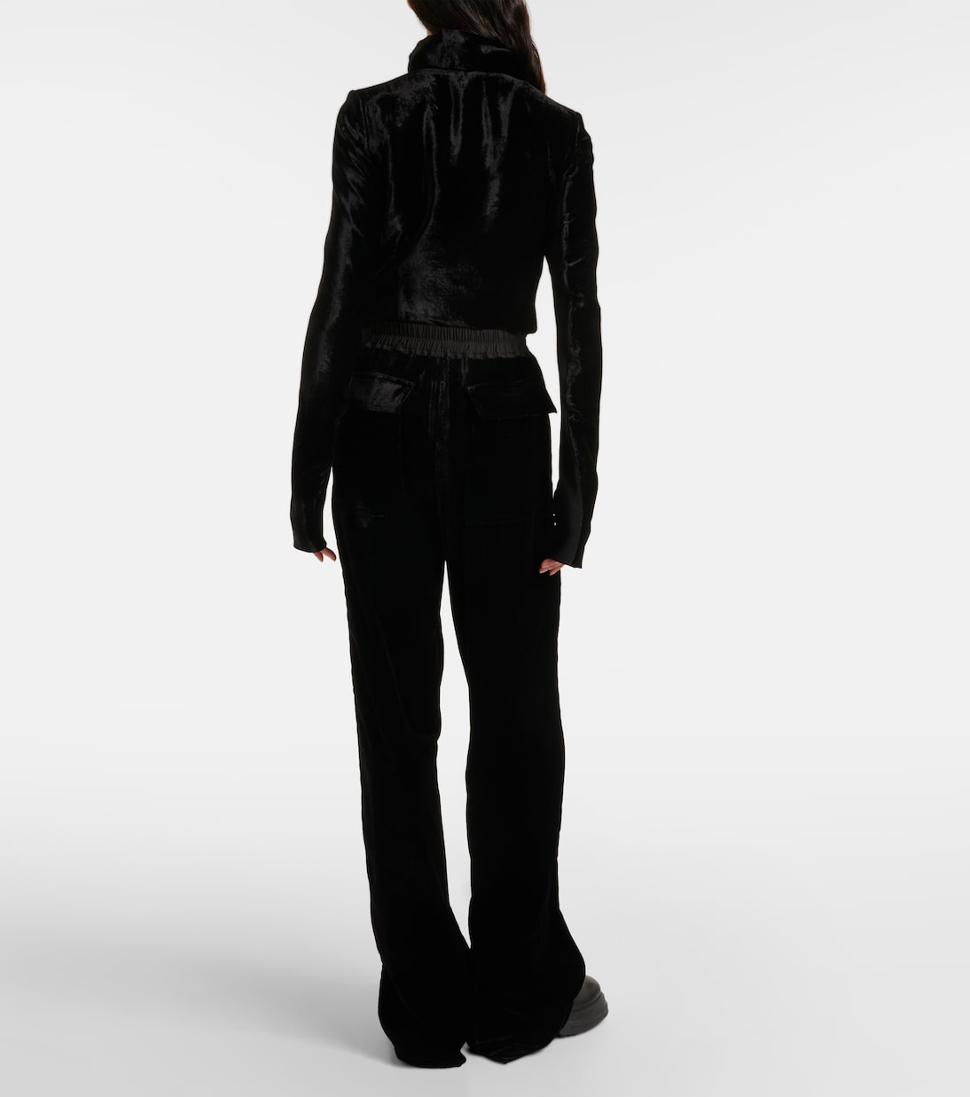 Спортивные брюки Dietrich crêpe Rick Owens, черный — фото 3