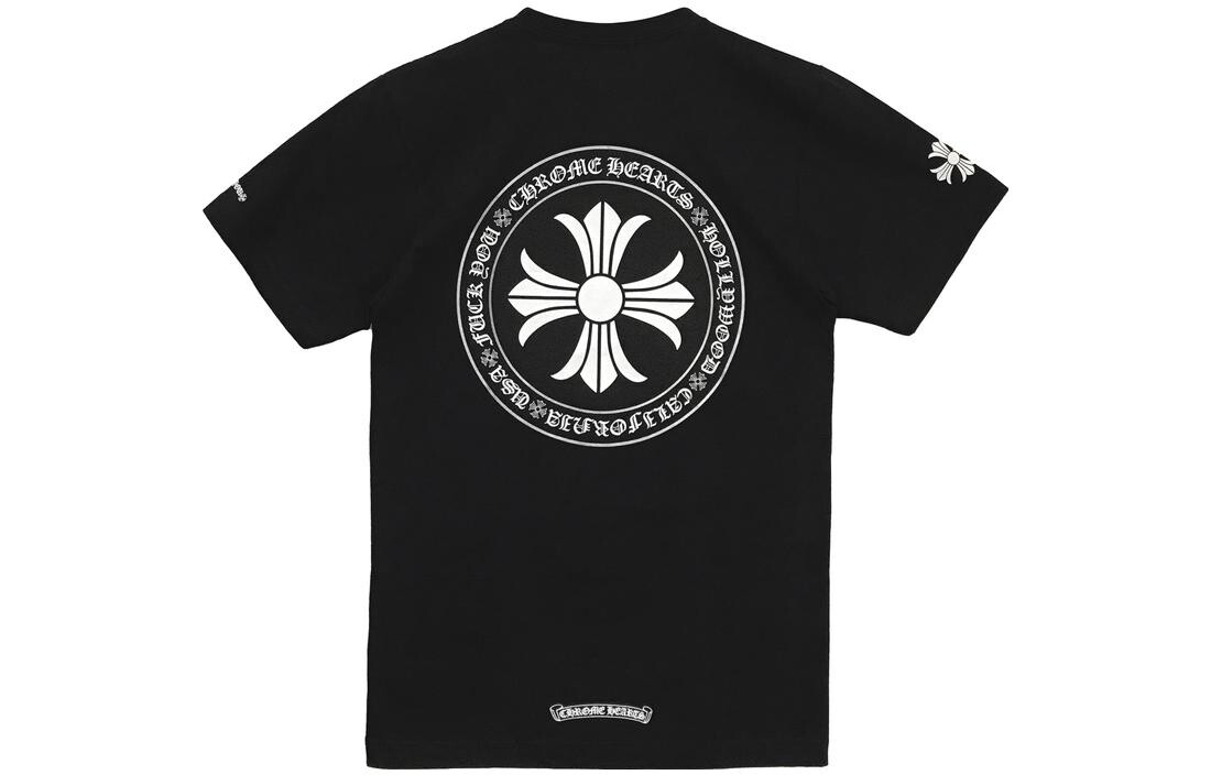 

Футболка унисекс черная Chrome Hearts, черный