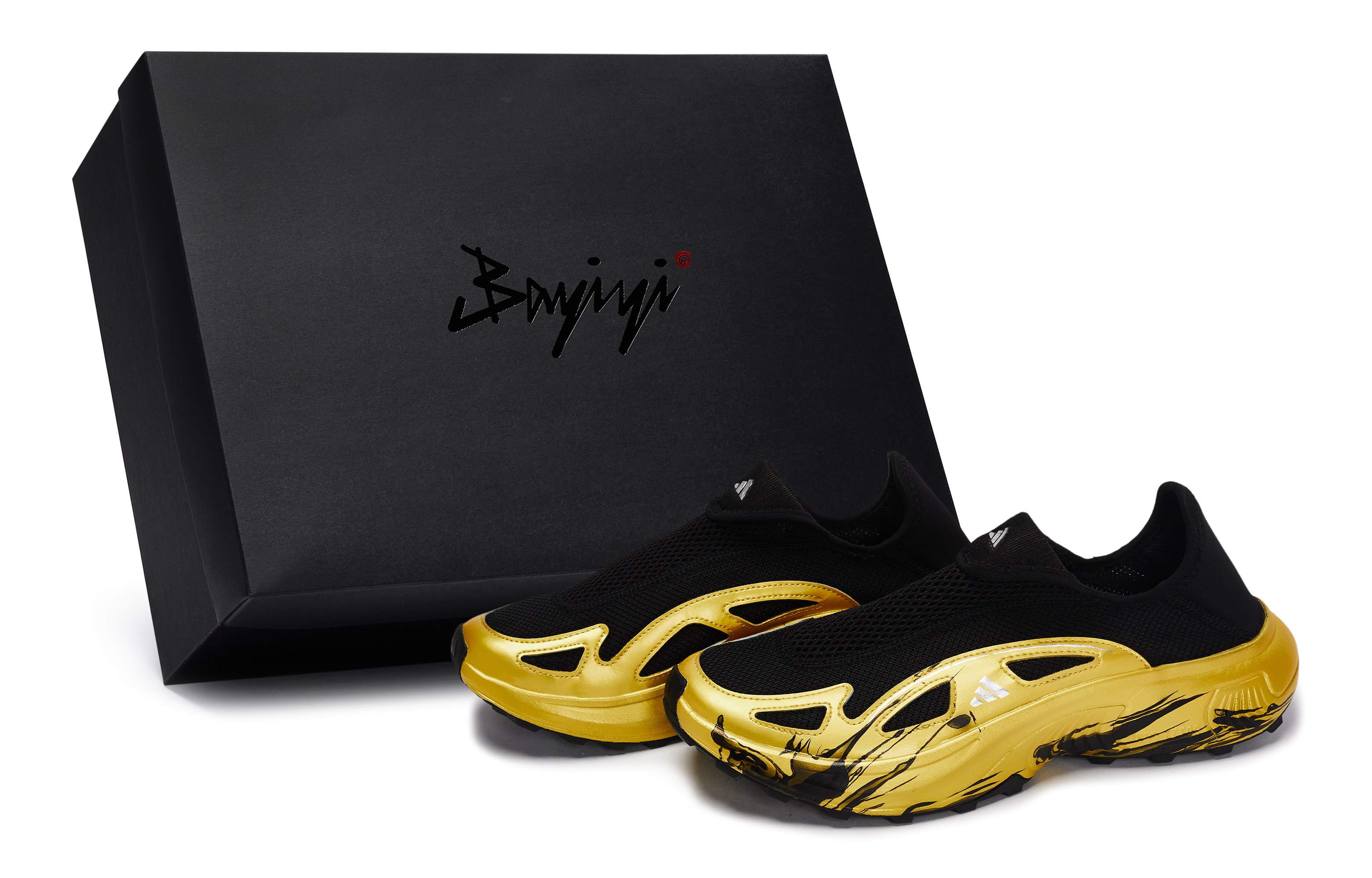 

Adidas FC WALKER Golden Sword And Ink, специальные износостойкие низкие повседневные туфли из специальной коробки для обуви, мужские, черные, золотые, серебряные