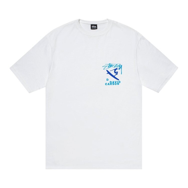 

Футболка Stussy David Carson Do Your Thang 'White', белый
