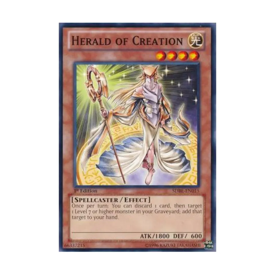 

CCG Вестник творения (обычный), Yu-Gi-Oh - Structure Deck - Saga of Blue-Eyes White Dragon - Singles