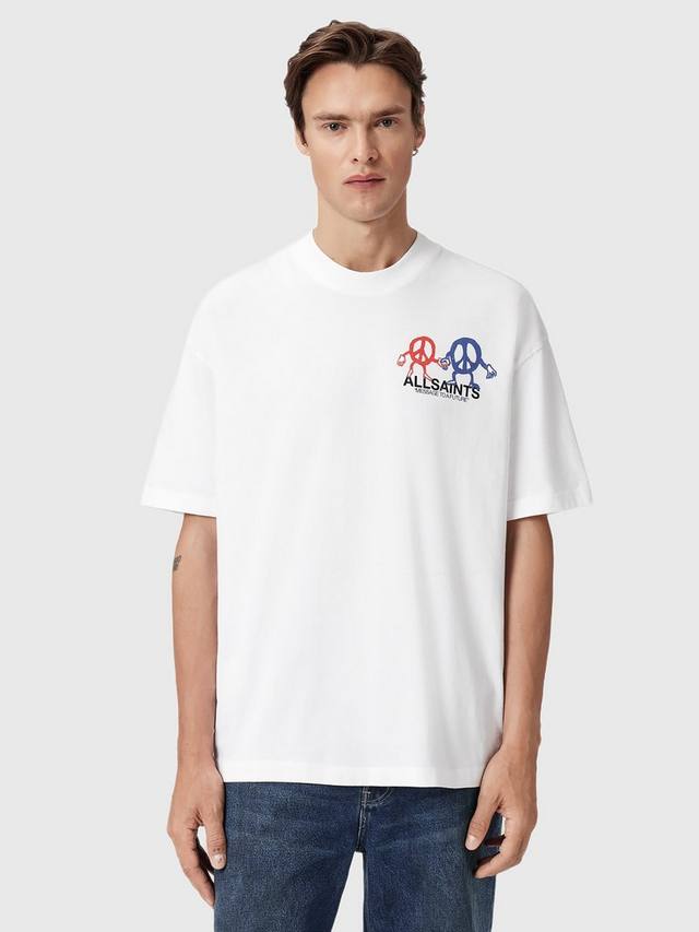 

Футболка Bedfellow оверсайз из хлопка AllSaints