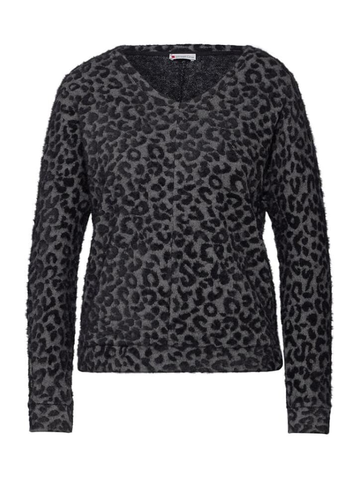 

Пуловер Street One Pullover, цвет gravel grey mel.