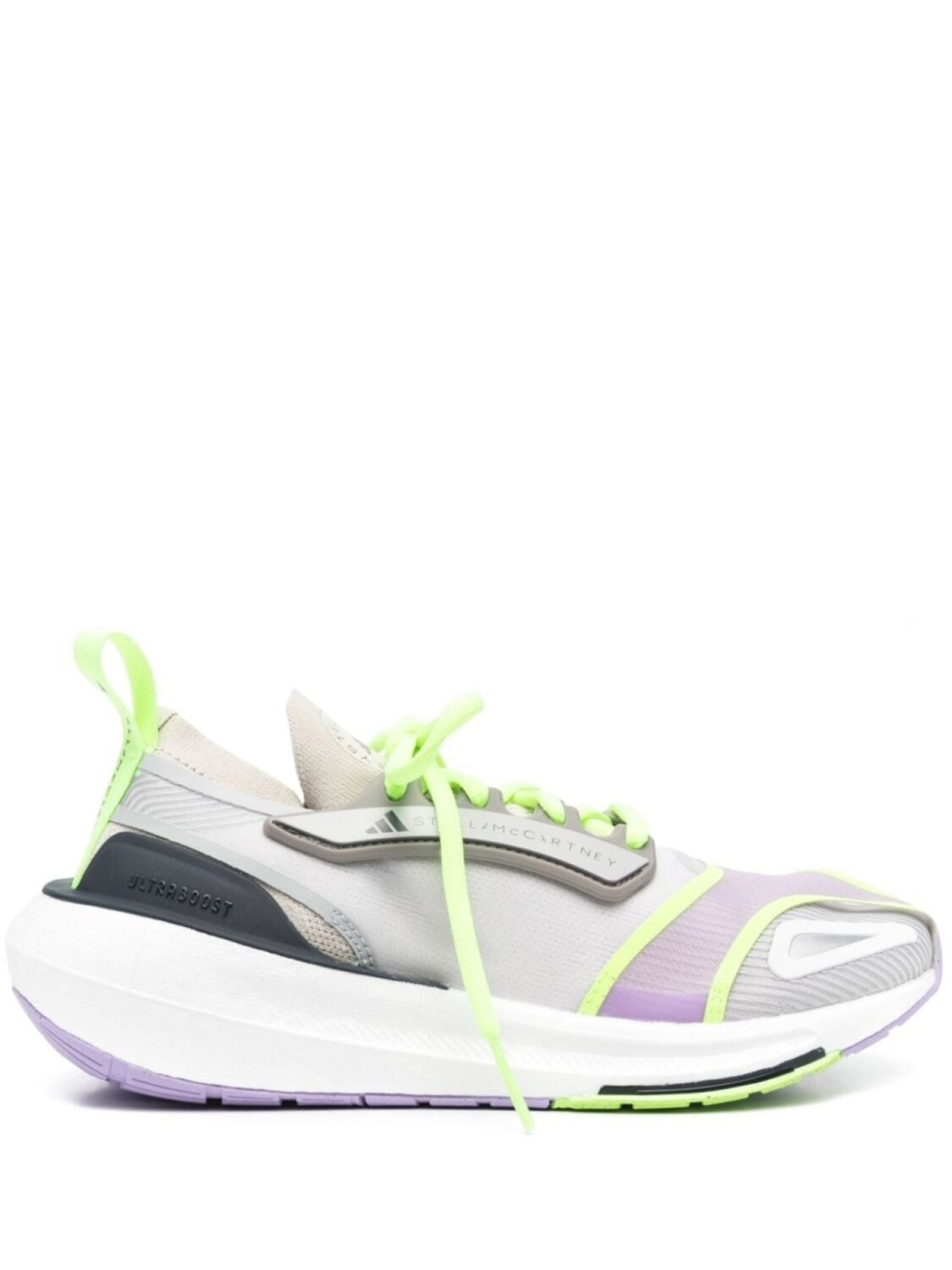 

Кроссовки Ultraboost в стиле колор-блок adidas by Stella McCartney, зеленый
