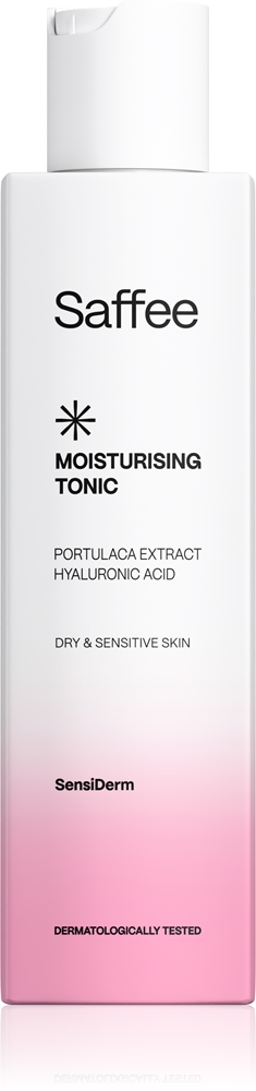 

Увлажняющий тоник Sensiderm для сухой и чувствительной кожи Saffee, 200 мл
