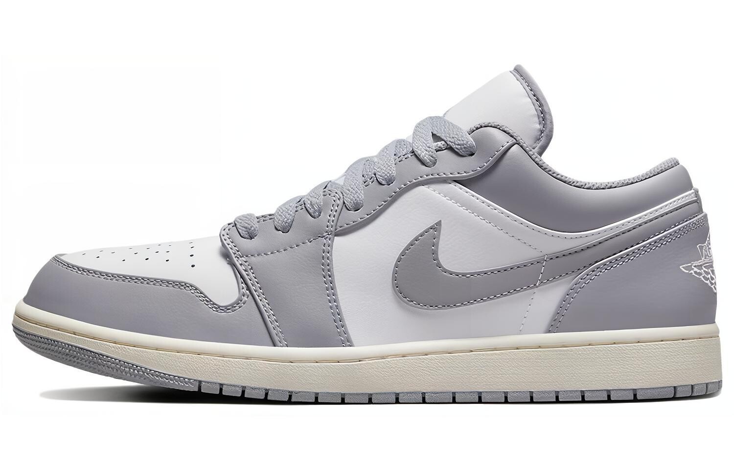 Jordan Air Jordan 1 винтажные баскетбольные кроссовки мужские, Gray — фото 2