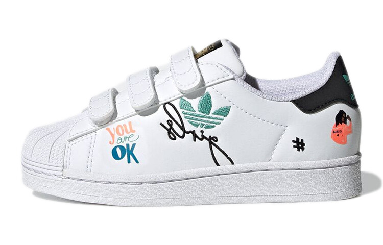 Adidas originals Superstar Kids Кроссовки для скейтбординга для детей