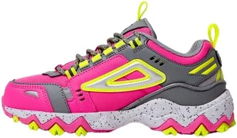 Кроссовки для хайкинга Fila, Knockout Pink/Monument/Safety Yellow