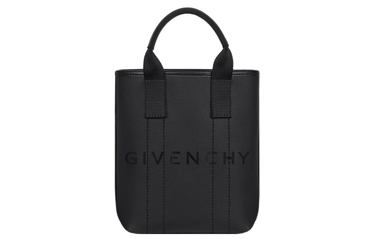 

Покрытая холстом сумка-шоппер, шоппер, маленькая мужская сумка черная Givenchy, Set (Bag+Dust Bag)