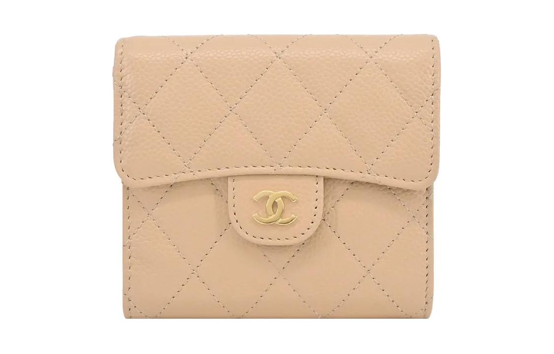 

Кошелёк из телячьей кожи Women's Beige CHANEL, Box(Set+Box)