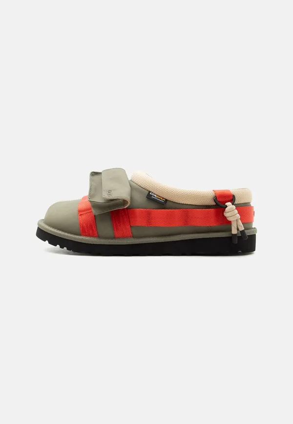 Тасманские лесные сабо Ugg, Burnt Olive/Red Pepper