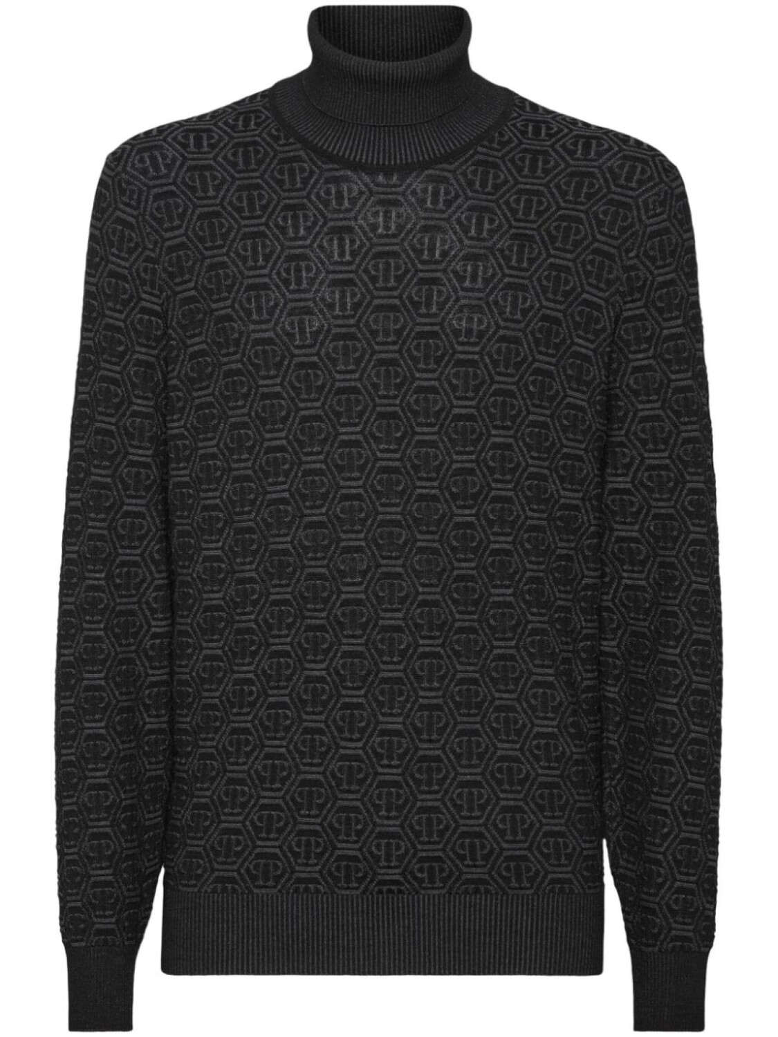 

Philipp Plein толстовка с монограммой, черный