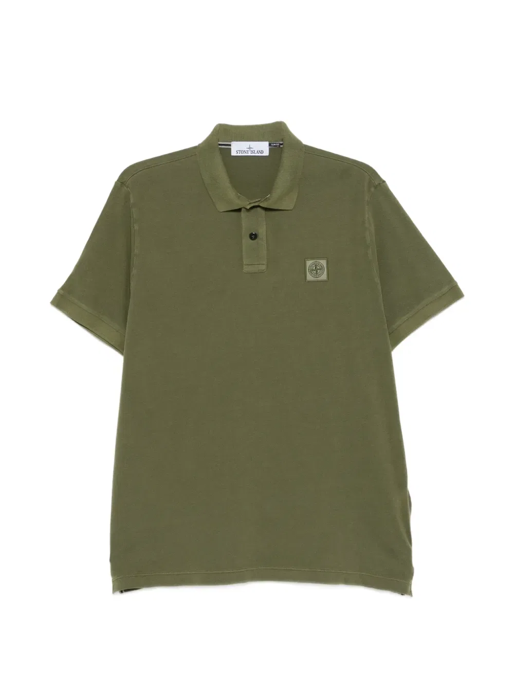 Рубашка-поло Compass Stone Island, зеленый