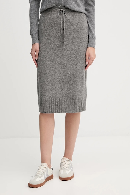 

Юбка с шерстью United Colors Of Benetton, серый