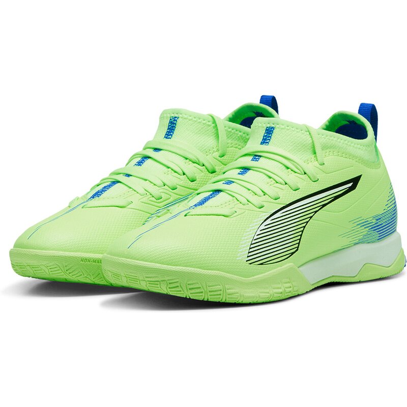 Бутсы для футбола в зале Ultra 5 Match It + Mid JR Puma, белый — фото 3