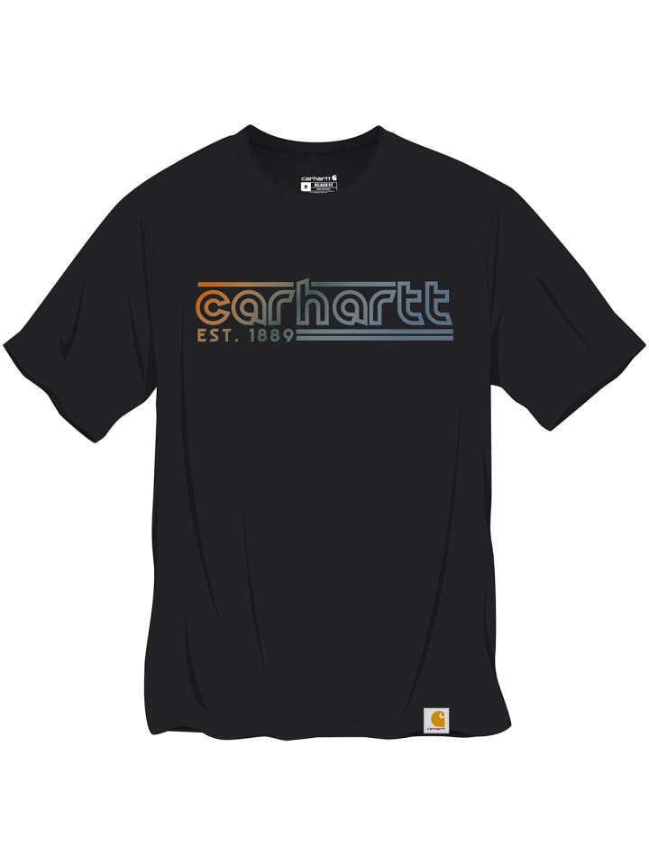 

CARHARTT Футболка с графическим принтом черного цвета, Черный, CARHARTT Футболка с графическим принтом черного цвета