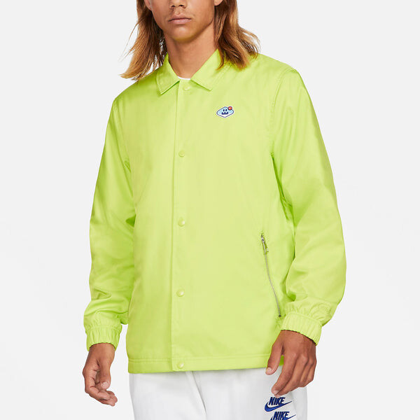 Куртка Nike Sportswear Airmoji Wvn JKT Jacket Teeth Green, зеленый — фото 4